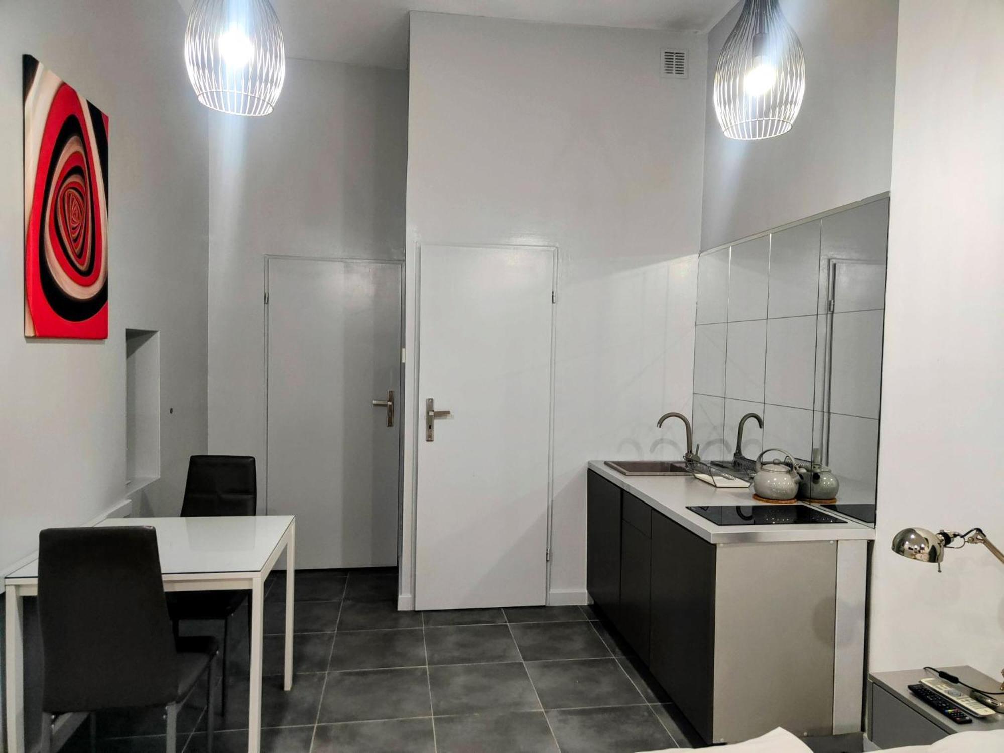 Mirror Gold & Grey Studios Cracovia Esterno foto